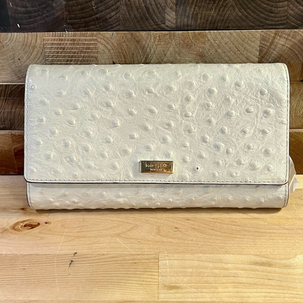 Kate Spade Alexander Ave Phoenix tri-fold wallet, EUC.